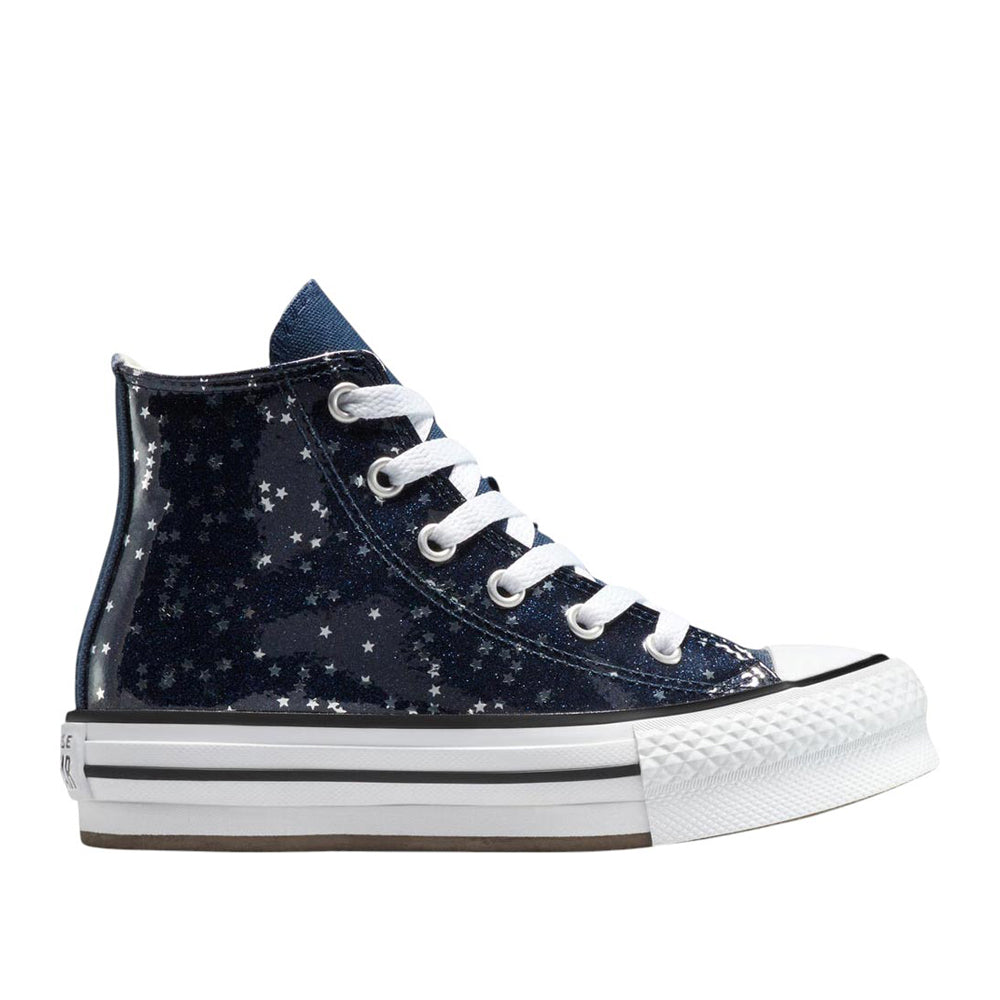 Sneakers Converse Ctas Eva Lift hi Unisex Bambino - Blu