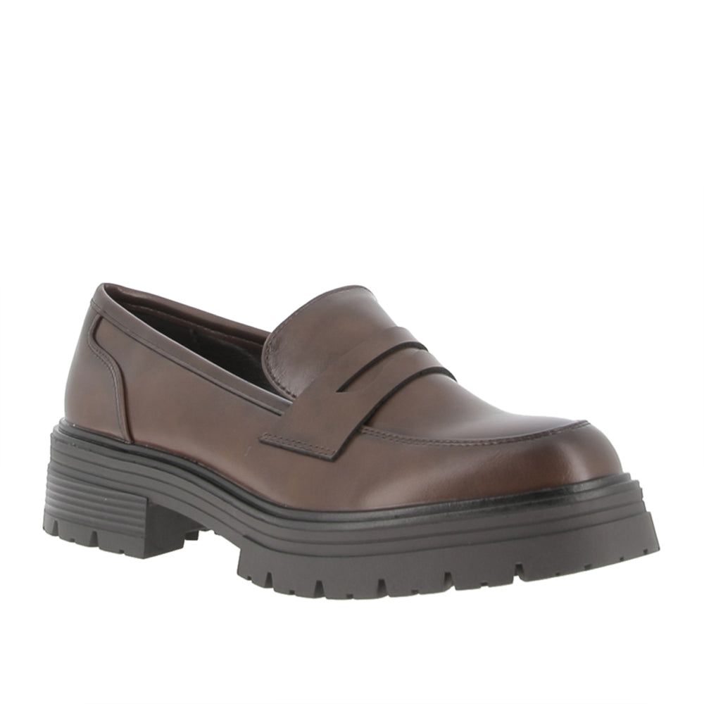 Mocassino Diamantique Donna - Marrone