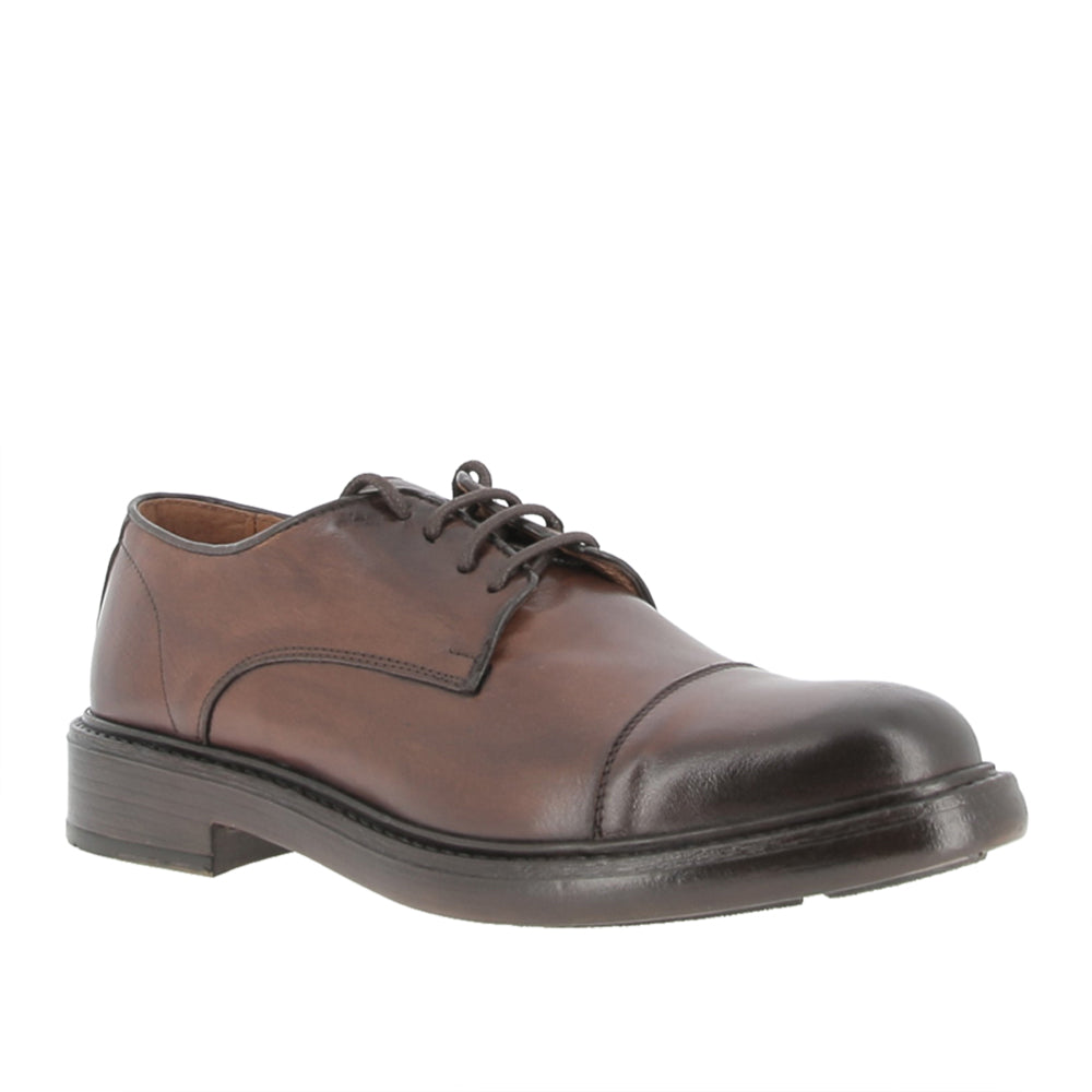 Stringata Exton Uomo - Cuoio