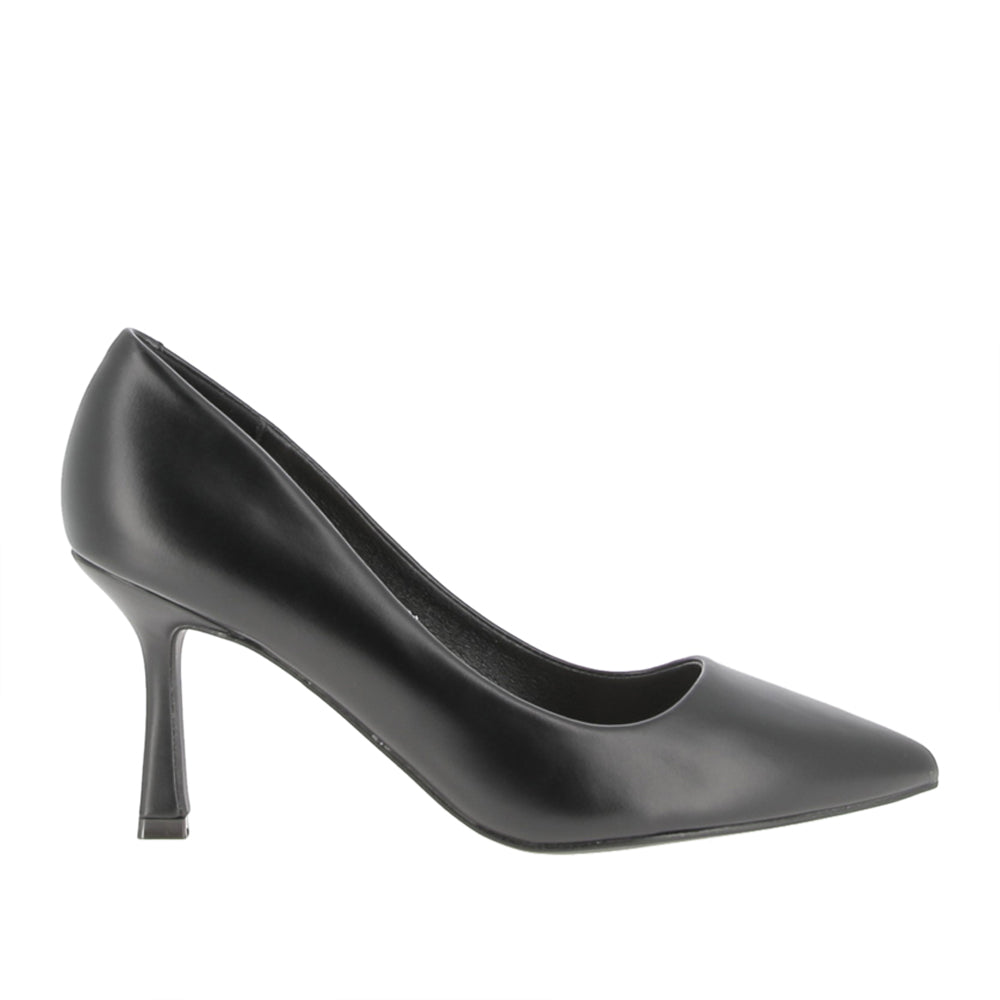 Decollete Fiori e Spine Donna - Nero