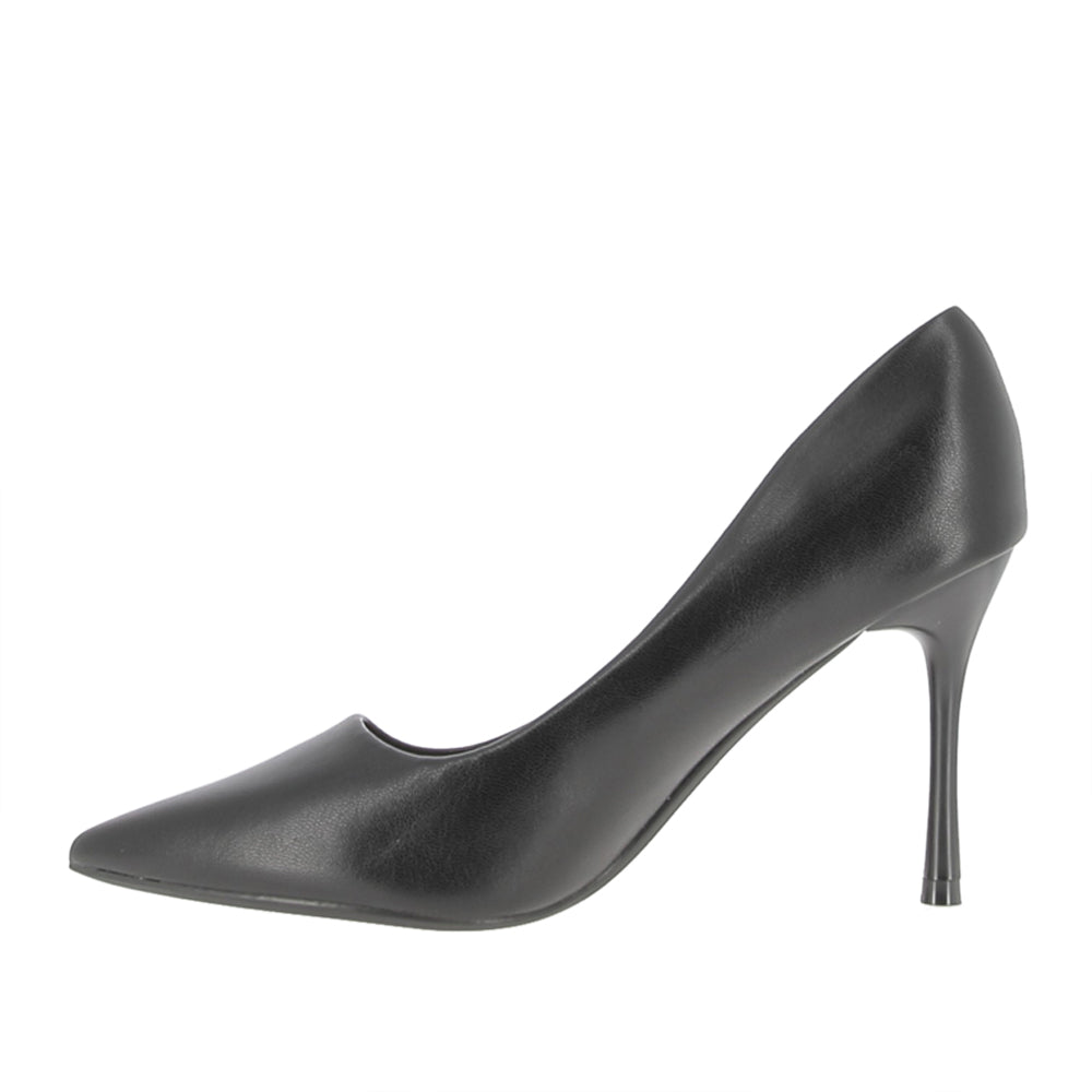 Decollete Fiori e Spine Donna - Nero