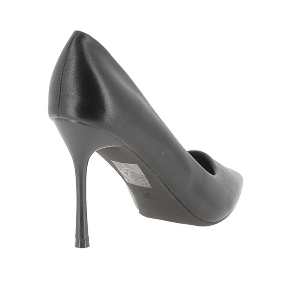 Decollete Fiori e Spine Donna - Nero