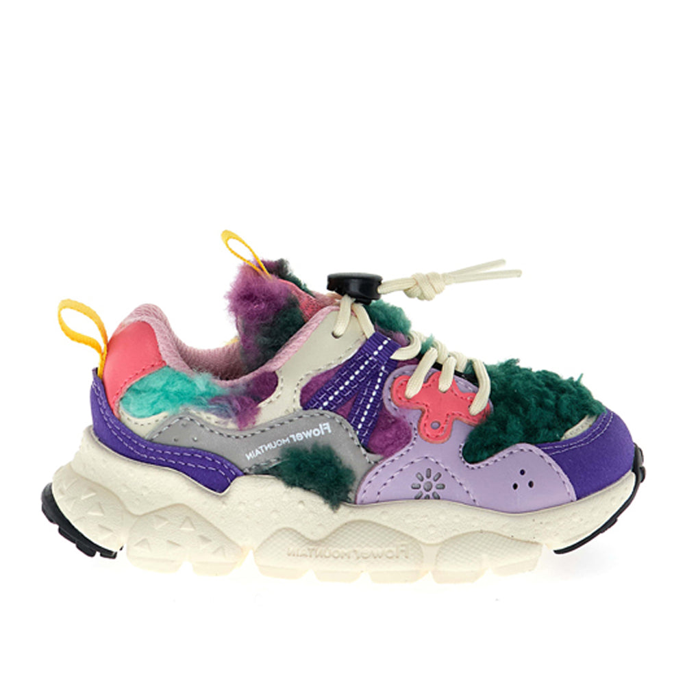 Sneakers Flower Mountain Yamano 3 Junior Unisex Bambino - Viola