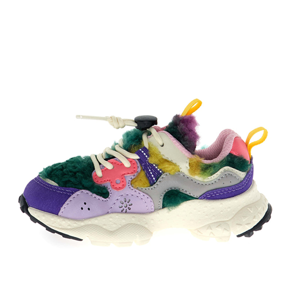 Sneakers Flower Mountain Yamano 3 Junior Unisex Bambino - Viola