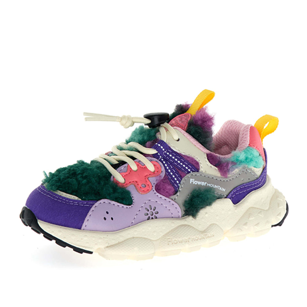 Sneakers Flower Mountain Yamano 3 Junior Unisex Bambino - Viola