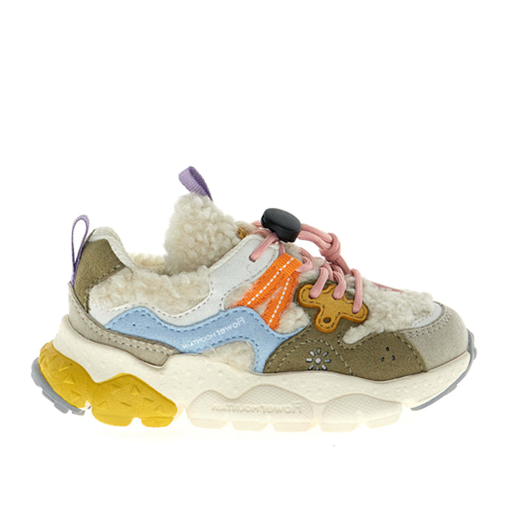 Sneakers Flower Mountain Yamano 3 Junior Unisex Bambino - Beige