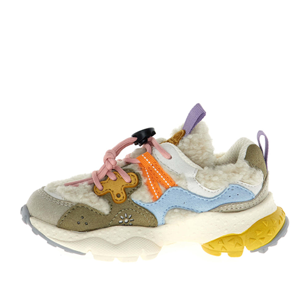 Sneakers Flower Mountain Yamano 3 Junior Unisex Bambino - Beige