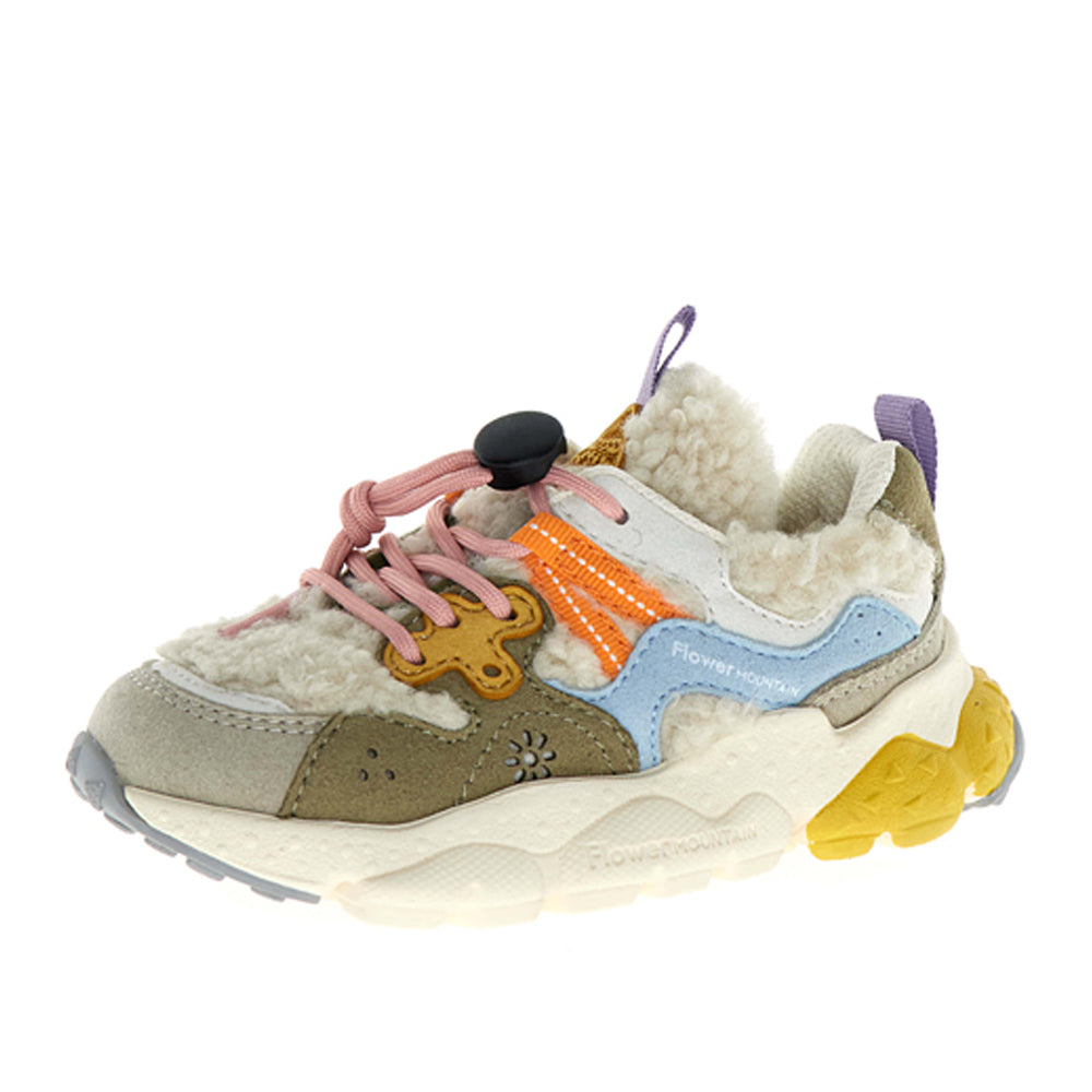 Sneakers Flower Mountain Yamano 3 Junior Unisex Bambino - Beige