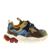 Sneakers flower mountain yamano 3 junior unisex bambino - militare