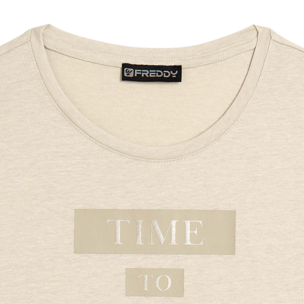 T-Shirt Freddy Donna - Crema