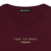 Maglia Freddy Donna - Bordeaux
