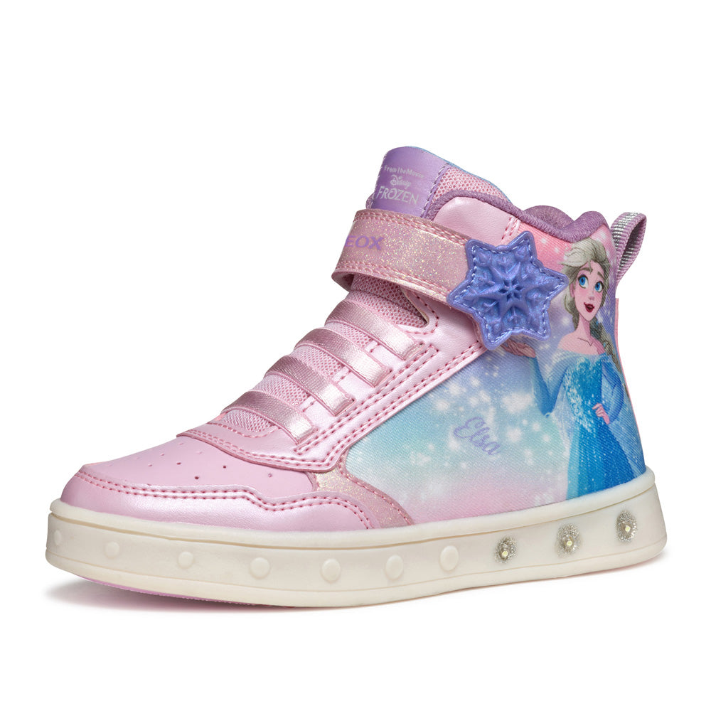 Sneakers Geox Skylin Bambina - Rosa