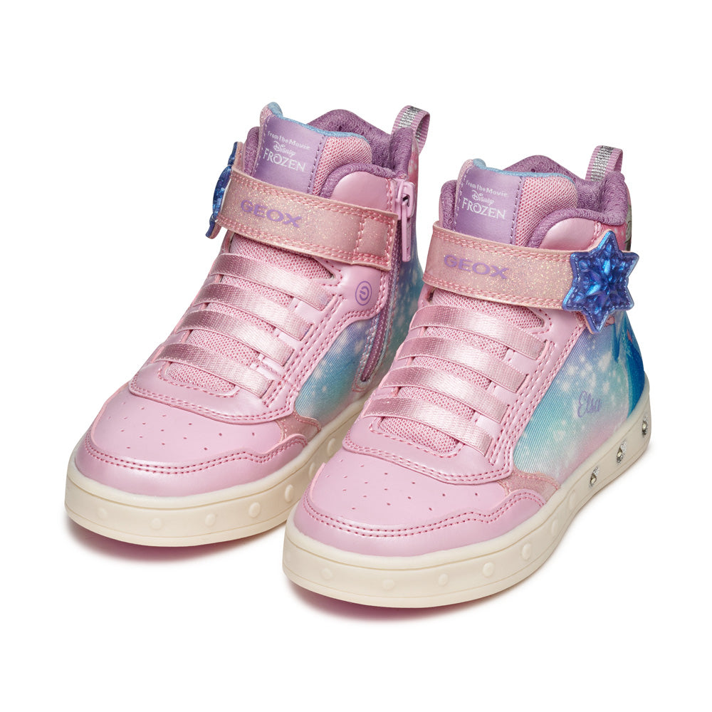 Sneakers Geox Skylin Bambina - Rosa