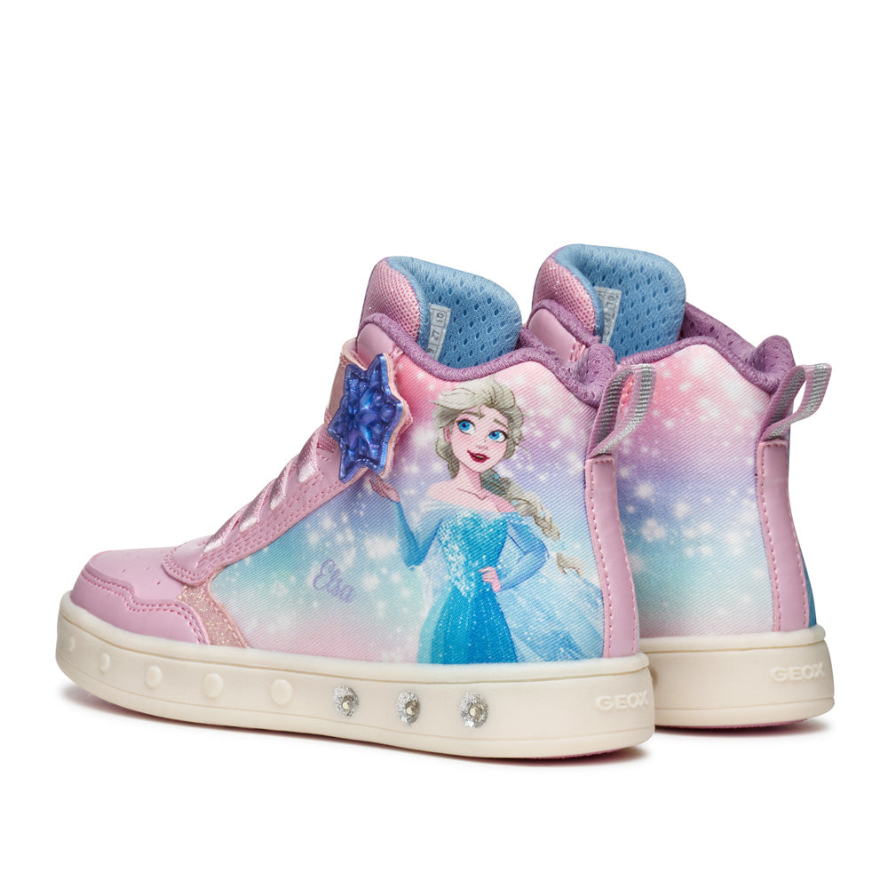 Sneakers Geox Skylin Bambina - Rosa