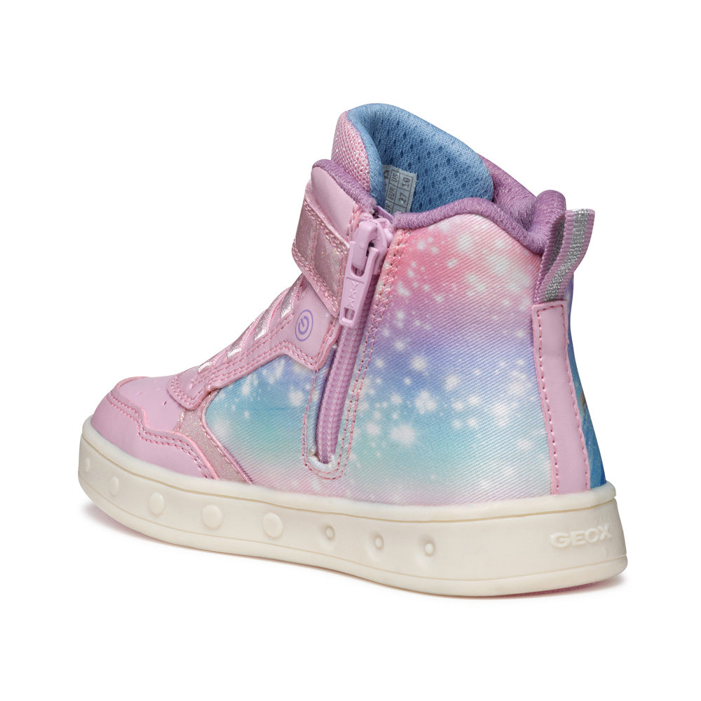 Sneakers Geox Skylin Bambina - Rosa