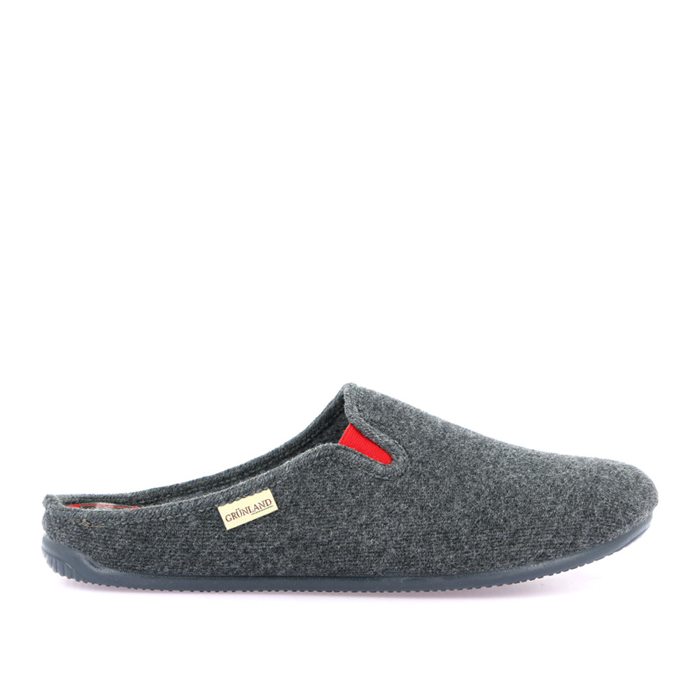 Pantofola Grunland Ormi Uomo - Grigio