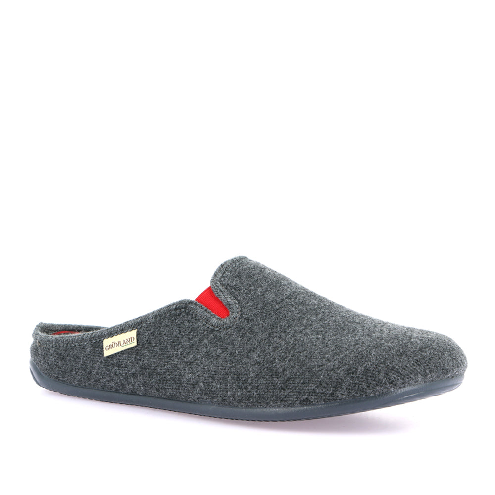 Pantofola Grunland Ormi Uomo - Grigio