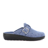 Pantofola grunland roca donna - blu