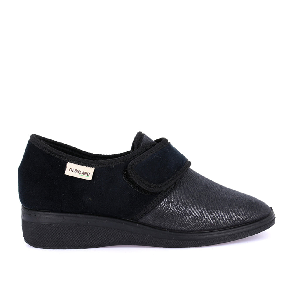 Pantofola Grunland Irae Donna - Nero