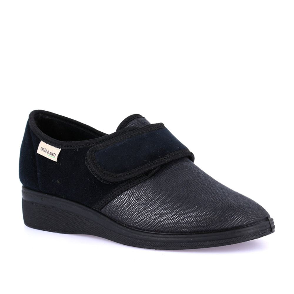 Pantofola Grunland Irae Donna - Nero