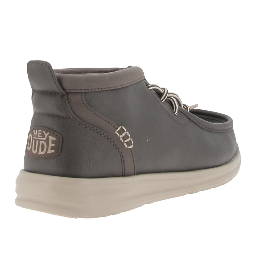 Sneakers Hey Dude Wally Mid Uomo - Marrone