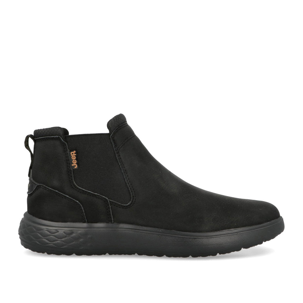 Stivaletto Jeep Kobi Chelsea Uomo - Nero