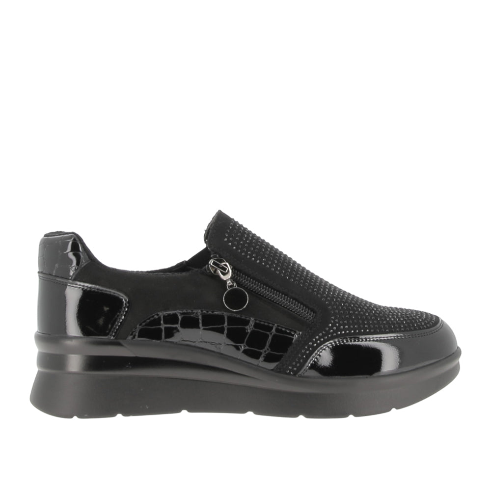 Slipon Julien Donna - Nero