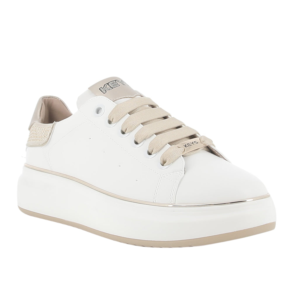 Sneakers Keys Donna - Bianco