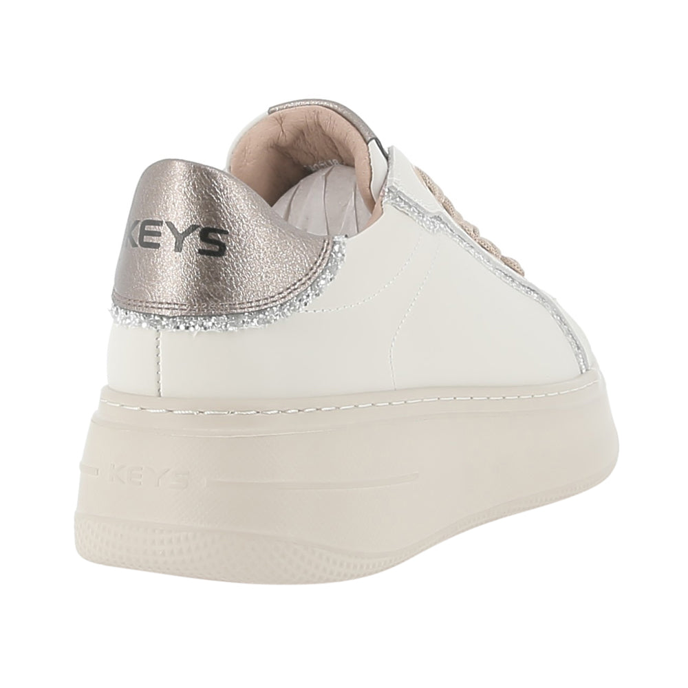 Sneakers Keys Donna - Bianco