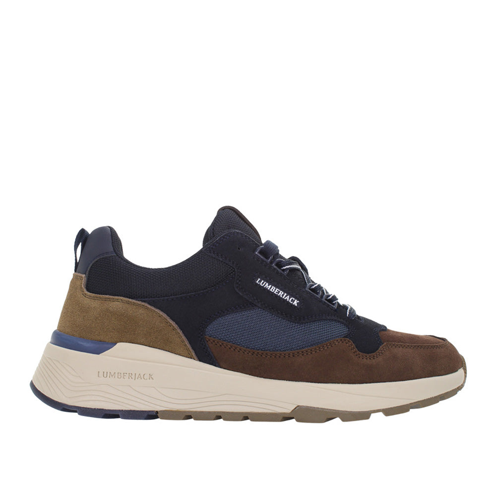 Sneakers Lumberjack Wilfred Uomo - Marrone