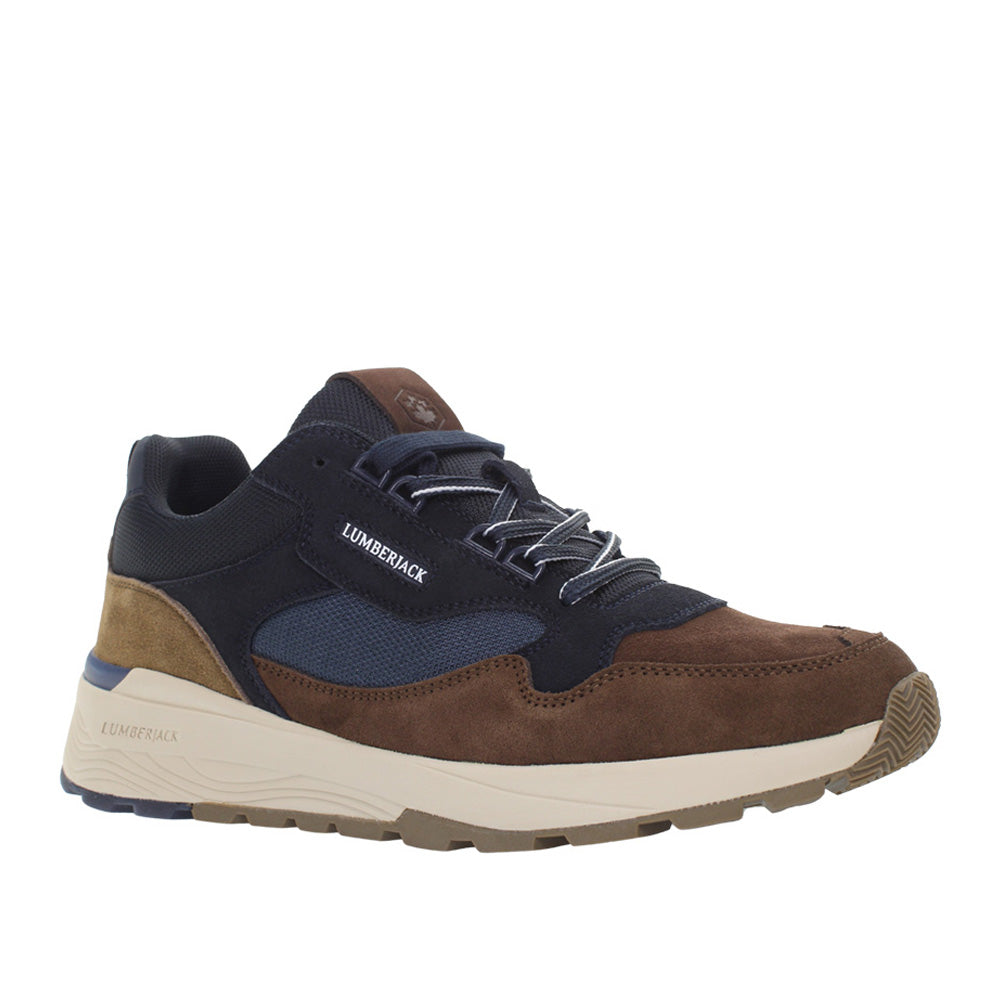 Sneakers Lumberjack Wilfred Uomo - Marrone
