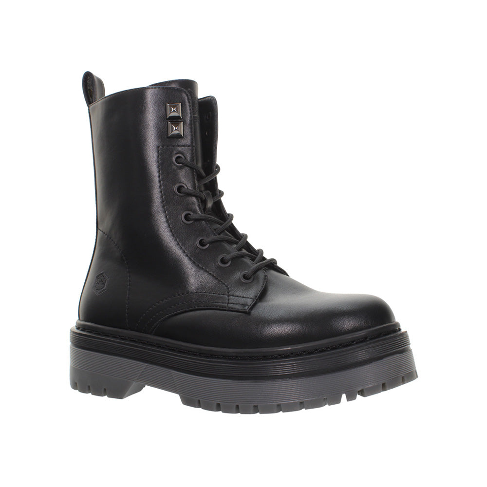 Scarponcino Lumberjack Elyse Donna - Nero