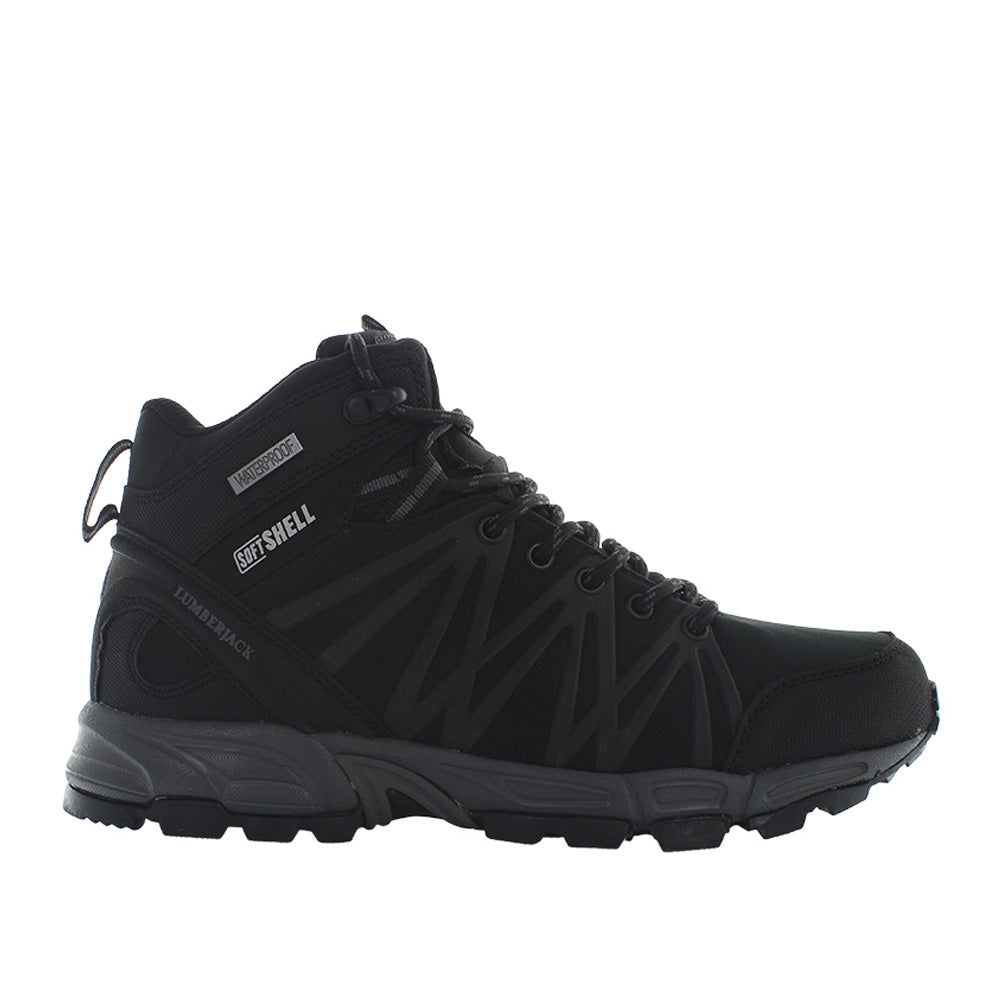 Sneakers Lumberjack Shell Uomo - Nero