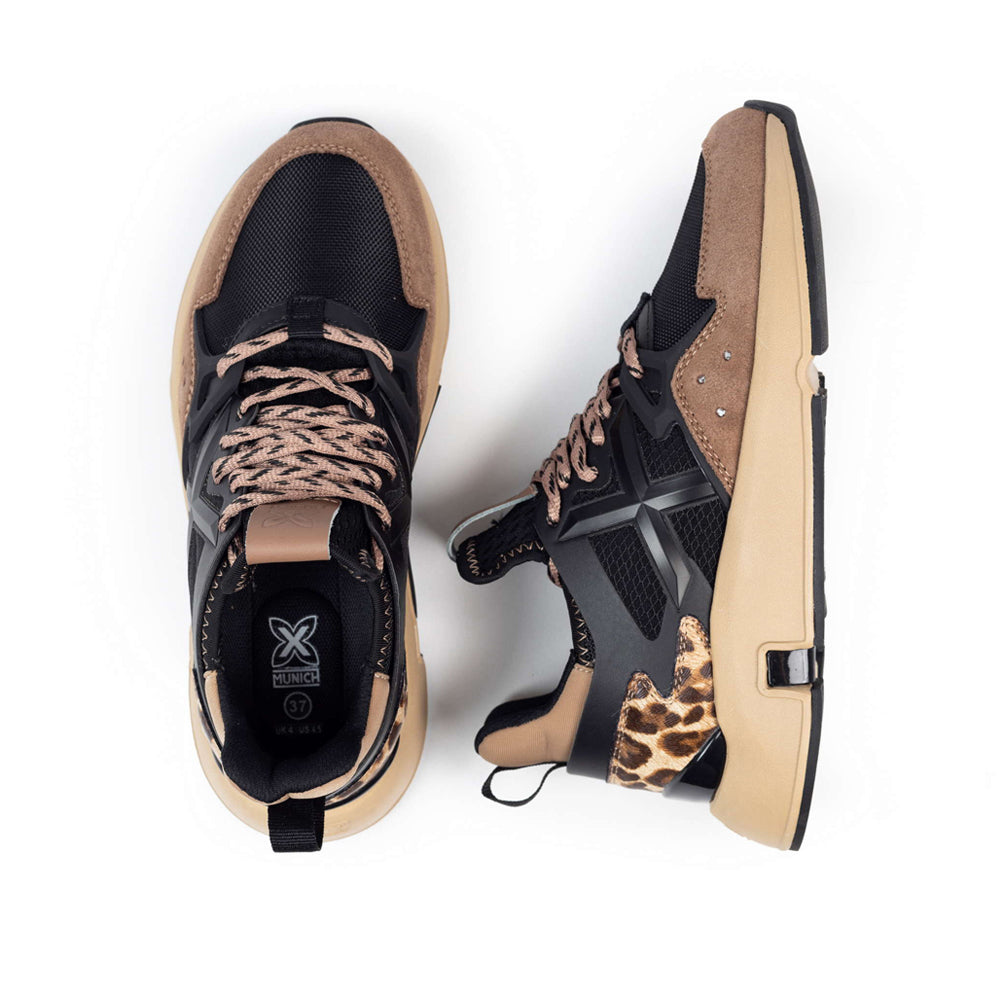 Sneakers Munich Clik Women 96 Donna - Nero