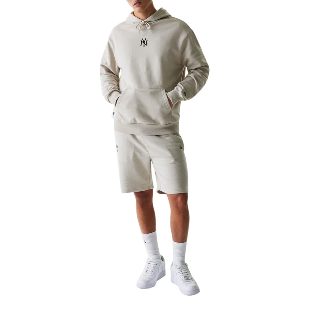Felpa New Era New York Yankees Uomo - Beige