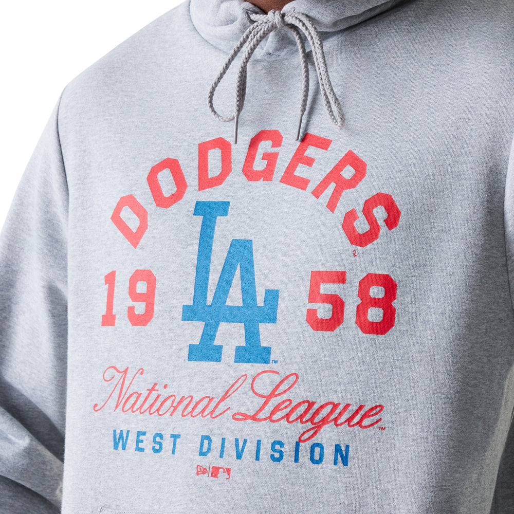 Felpa New Era Los Angeles Dodgers Uomo - Grigio