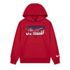 Felpa nike unisex bambino - rosso