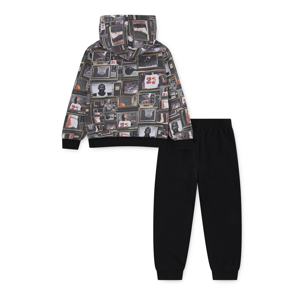 Tuta Air Jordan Unisex Bimbo - Nero