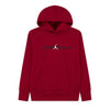 Felpa air jordan unisex bambino - rosso