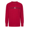 Felpa air jordan unisex bambino - rosso