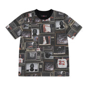 T-Shirt Air Jordan Unisex Bambino - Nero
