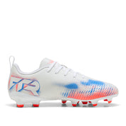 Scarpa Calcio Puma Future 8 Play Fg/ag jr Ragazzo - Bianco