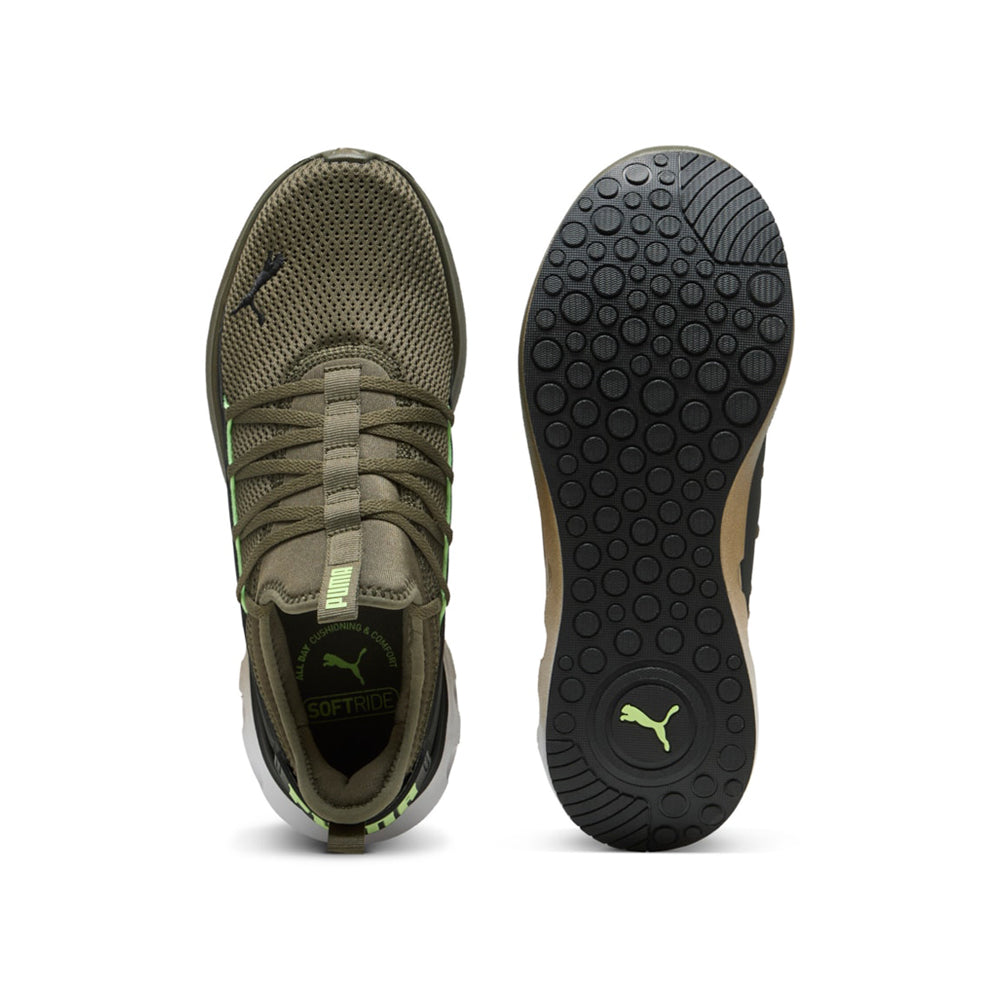 Scarpa Running Puma Softride Carson Fresh Uomo - Oliva