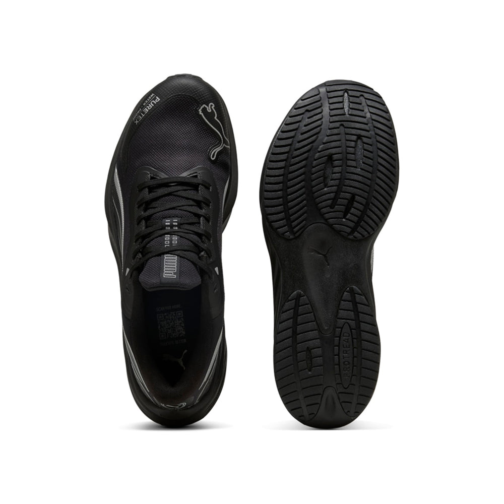 Scarpa Running Puma Pounce Lite Ptx Uomo - Nero