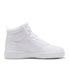 Sneakers puma rebound v6 mid jr ragazzo - bianco