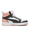 Sneakers puma rebound v6 mid jr ragazzo - bianco