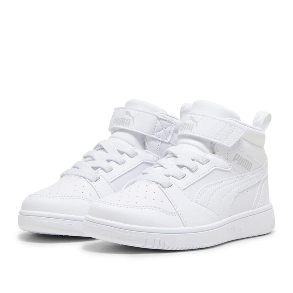 Sneakers Puma Rebound V6 Mid Ac+ ps Unisex Bambino - Bianco