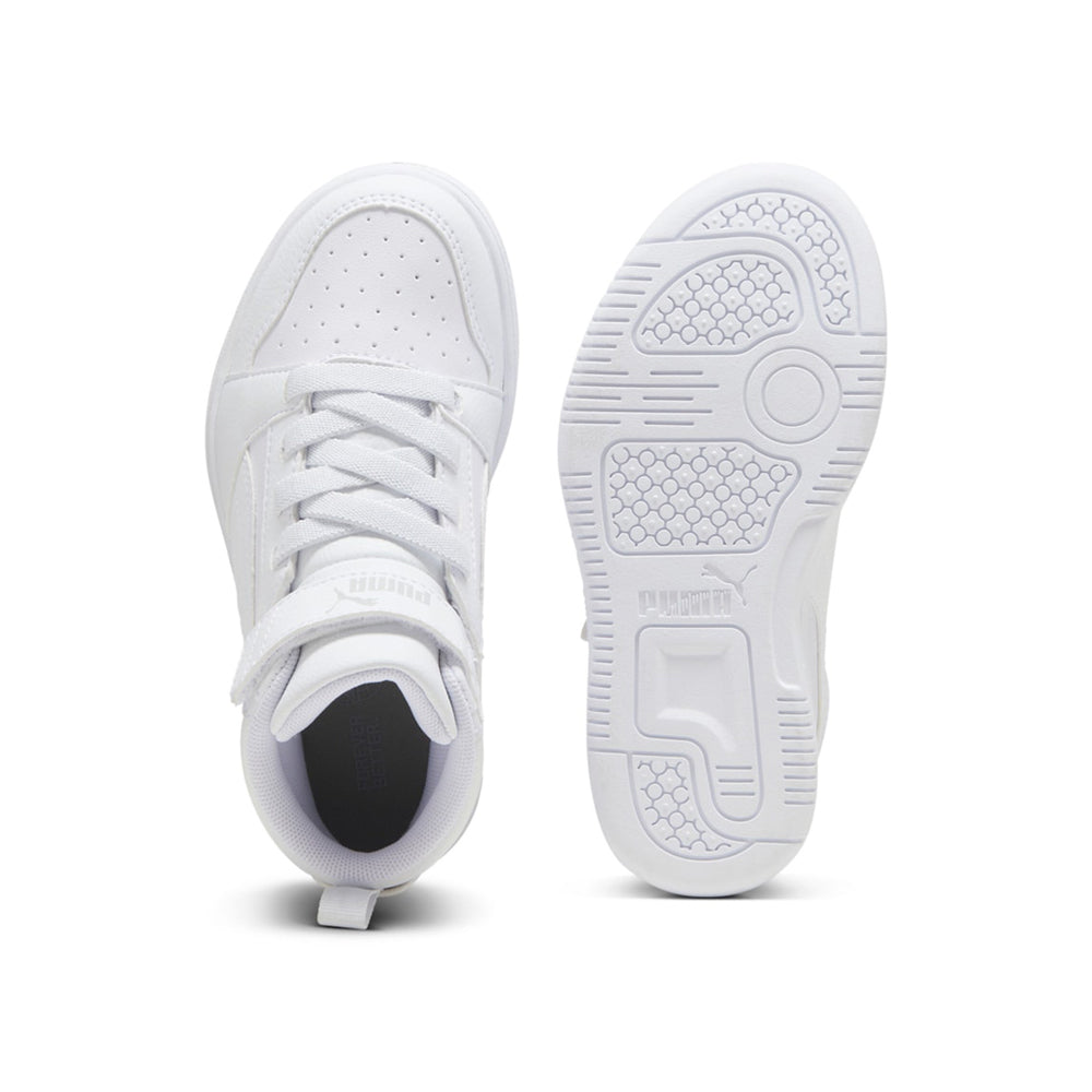 Sneakers Puma Rebound V6 Mid Ac+ ps Unisex Bambino - Bianco
