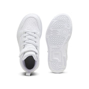Sneakers Puma Rebound V6 Mid Ac+ ps Unisex Bambino - Bianco