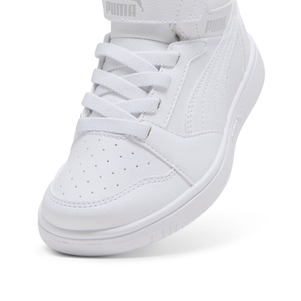 Sneakers Puma Rebound V6 Mid Ac+ ps Unisex Bambino - Bianco